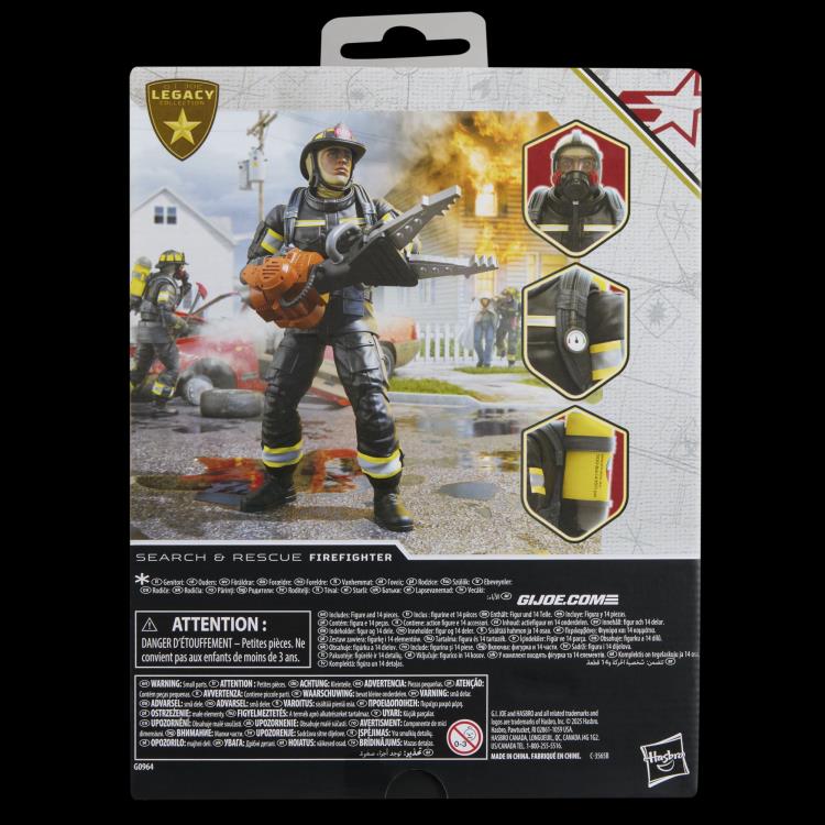 Hasbro GI Joe Classified Series Firefighter