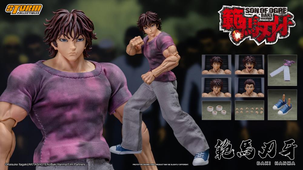Storm Collectibles Baki Hanma Son of Ogre - Baki Hanma (Shirt)