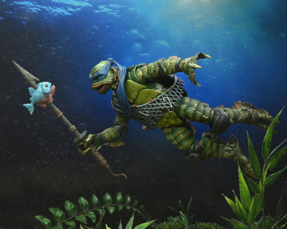 Neca Ultimate Universal Monsters x Teenage Mutant Ninja Turtles - Leonardo as the Creature