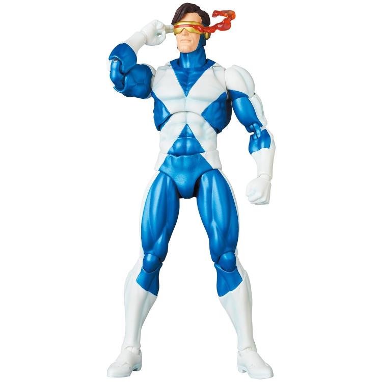 Mafex Marvel X-Men Cyclops Comic Variant Suit Version [Dented Box
