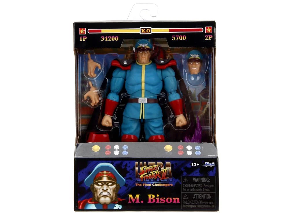 Jada 1/12 Street Fighter Ultra The Final Challengers - M. Bison (Player 2 Version)