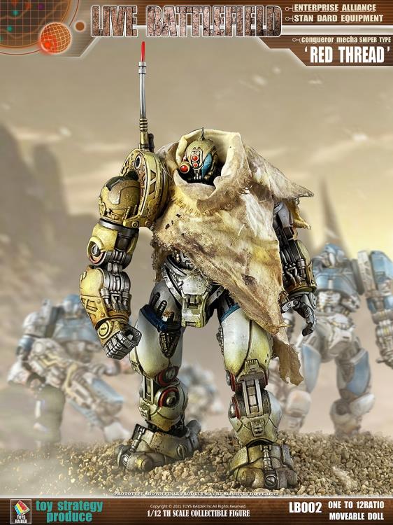 Toys Raider 1/12 Live Battlefield Conqueror Mecha Three Aircraft Formation