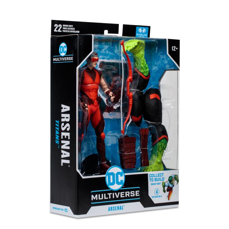 [BUNDLE] McFarlane Toys DC Multiverse Titans Set (Beast Boy Build-A) 5 Figures