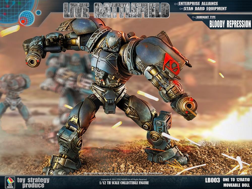 Toys Raider 1/12 Live Battlefield Conqueror Mecha Three Aircraft Formation