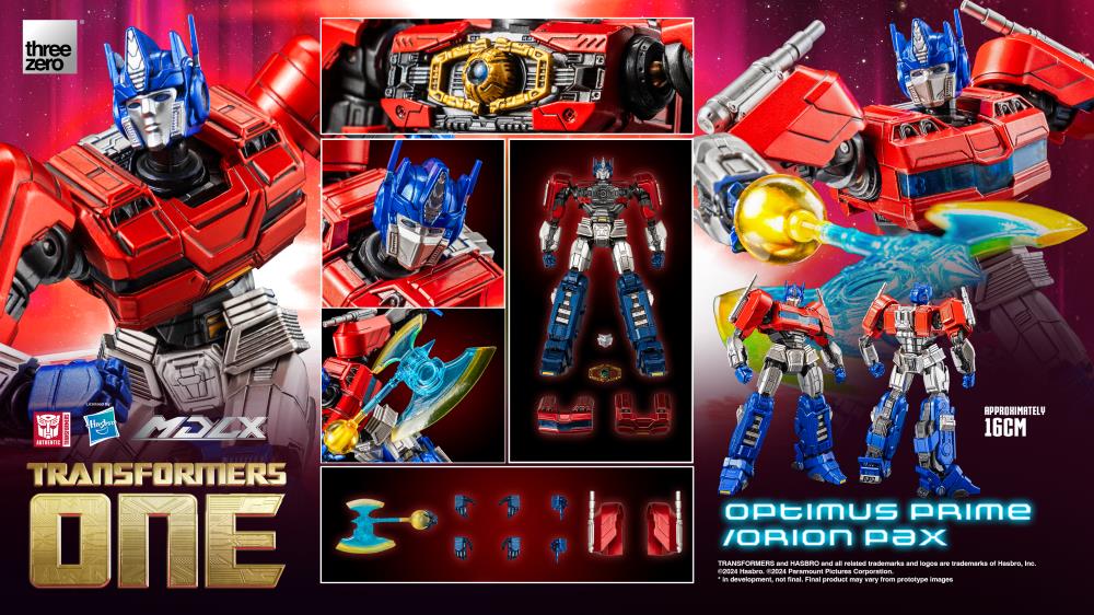 Threezero MDLX Transformers One - Optimus Prime Orion Pax