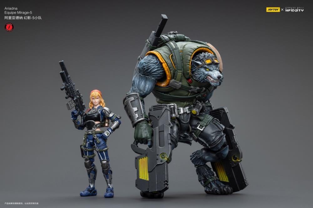 Joytoy 1/18 Corvus Belli Infinity Ariadna Equipe Mirage-5