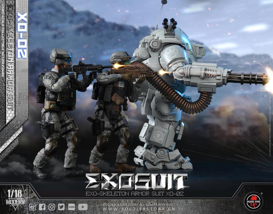 Soldier Story 1/18 EXO - XO-02 Skeleton Armor Suit