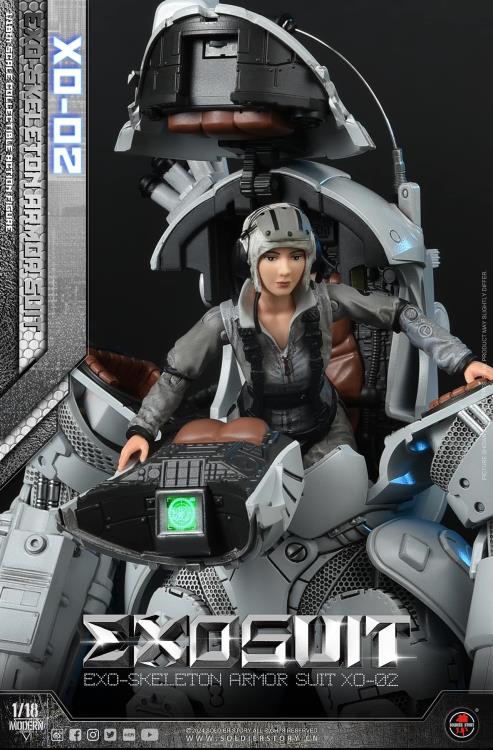 Soldier Story 1/18 EXO - XO-02 Skeleton Armor Suit