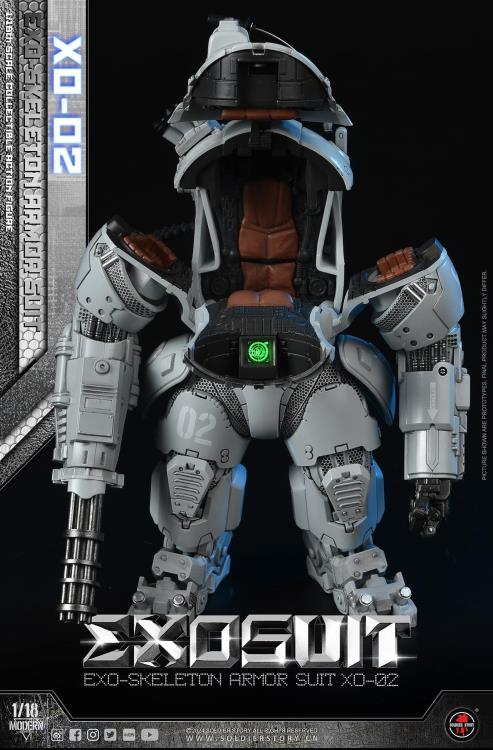 Soldier Story 1/18 EXO - XO-02 Skeleton Armor Suit