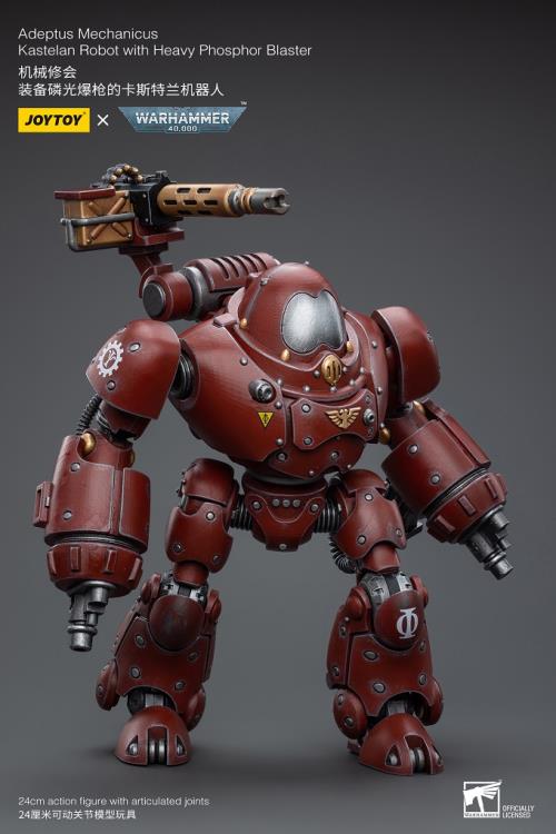 Joytoy 1/18 Warhammer 40K Adeptus Mechanicus Kastelan Robot with Heavy Phosphor Blaster