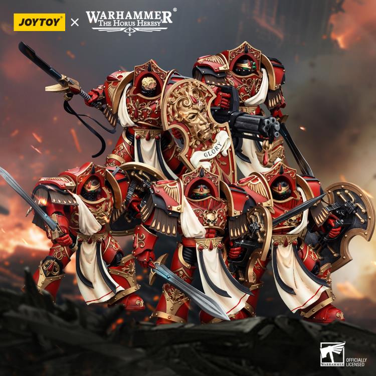 Joytoy 1/18 Warhammer 40k the Horus Heresy Blood Angels Crimson Paladins Squad Crimson Exemplar