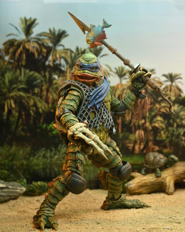 Neca Ultimate Universal Monsters x Teenage Mutant Ninja Turtles - Leonardo as the Creature