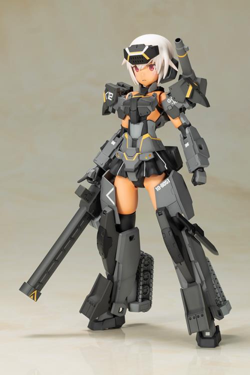 Kotobukiya Frame Arms Girl - Gourai-Kai (Black) with FGM148 Type Anti-tank Missile [Model Kit]