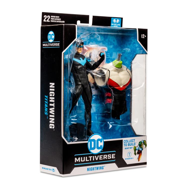 [BUNDLE] McFarlane Toys DC Multiverse Titans Set (Beast Boy Build-A) 5 Figures