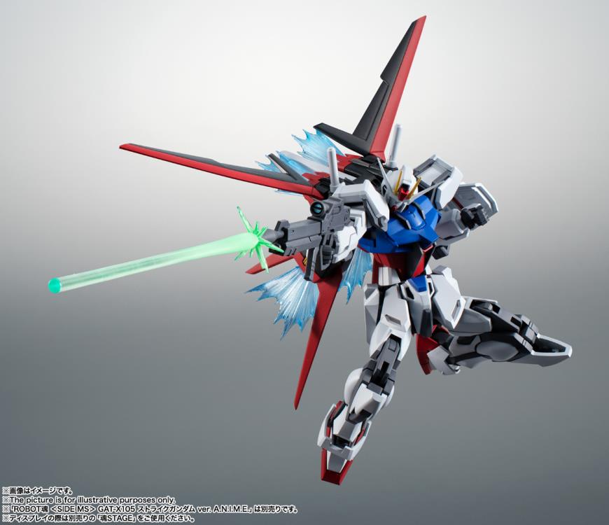 Robot Spirits Gundam SEED Aile Striker & Option Parts Set Ver. A.N.I.M.E.