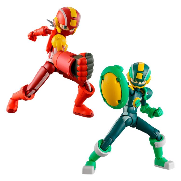 SMP Megaman Battle Network Heat Guts and Wood Shield Set [Model Kit]