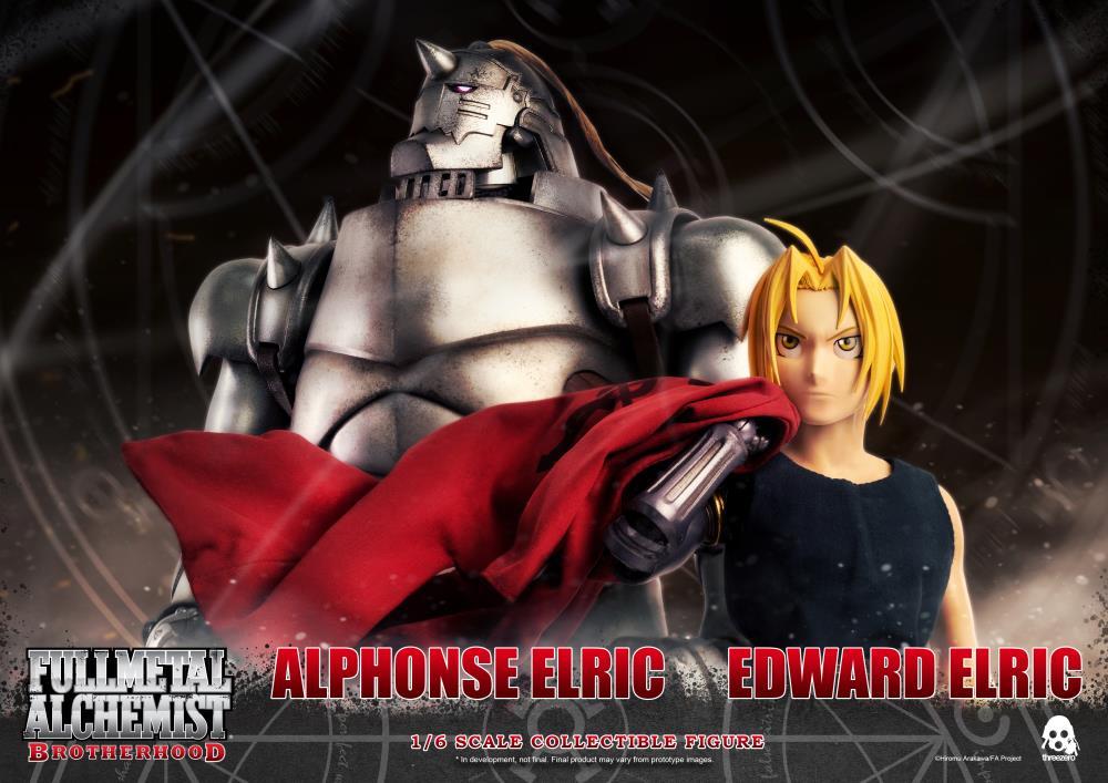 Threezero FigZero 1/6 Fullmetal Alchemist Brotherhood - Edward Elric & Alphonse Elric Twin-Pack