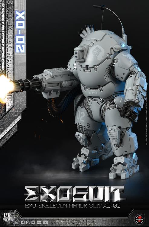 Soldier Story 1/18 EXO - XO-02 Skeleton Armor Suit