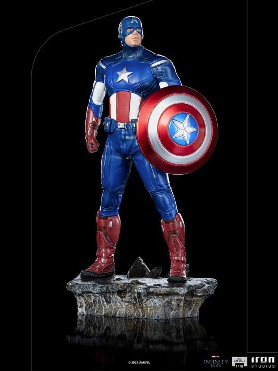 Iron Studios Art Scale 1/10 Marvel The Infinity Saga Captain America Battle of New York