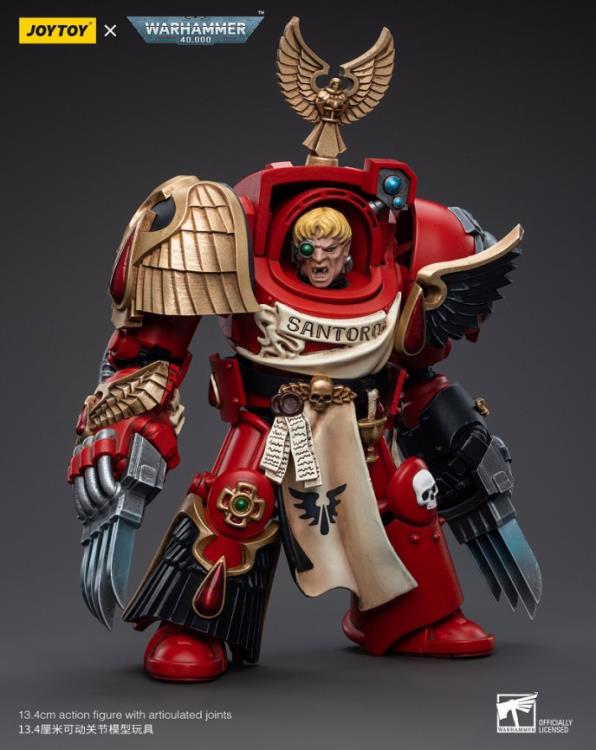 Joytoy 1/18 Warhammer 40K Blood Angels Assault Terminators Sergeant Santoro