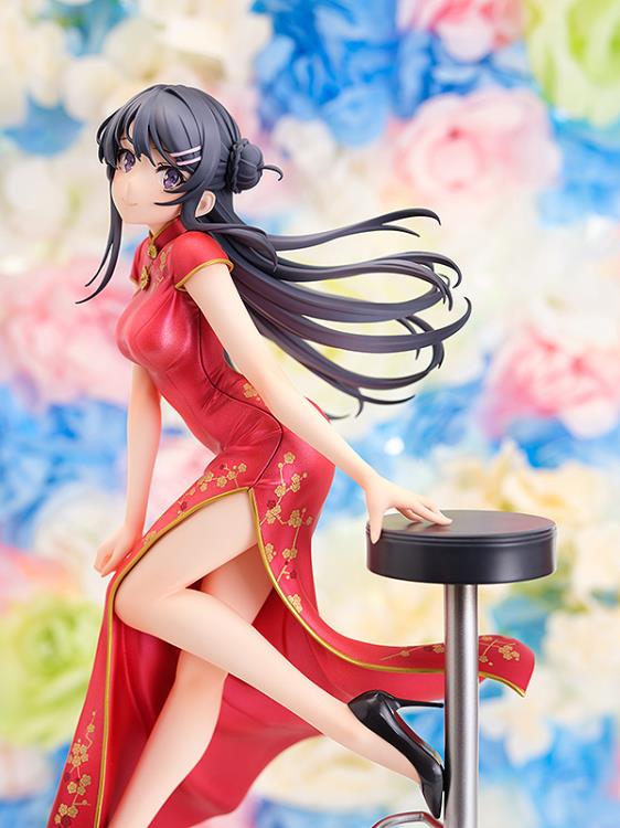 Wing 1/7 Rascal Does Not Dream Of Bunny Girl Senpai Mai Sakurajima Chinese Dress Version