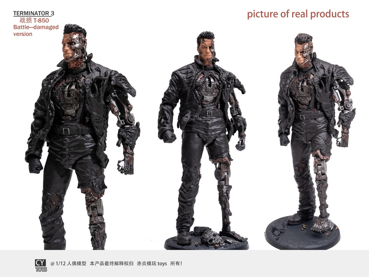 Chiyang Toys 1/12 Terminator 3 - T-850 (Battle Damaged Version)