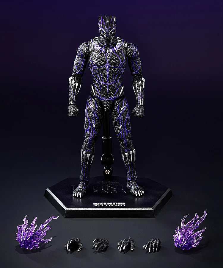 Threezero DLX Marvel The Infinity Saga - Black Panther (Kinetic Energy Charged)