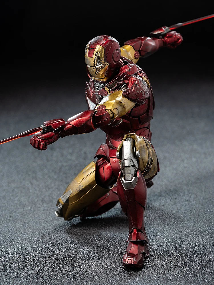 ThreeZero DLX Marvel The Infinity Saga - Iron Man Mark 6 (Battle Damaged)