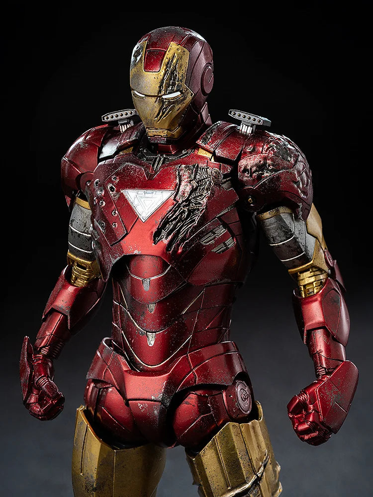 ThreeZero DLX Marvel The Infinity Saga - Iron Man Mark 6 (Battle Damaged)