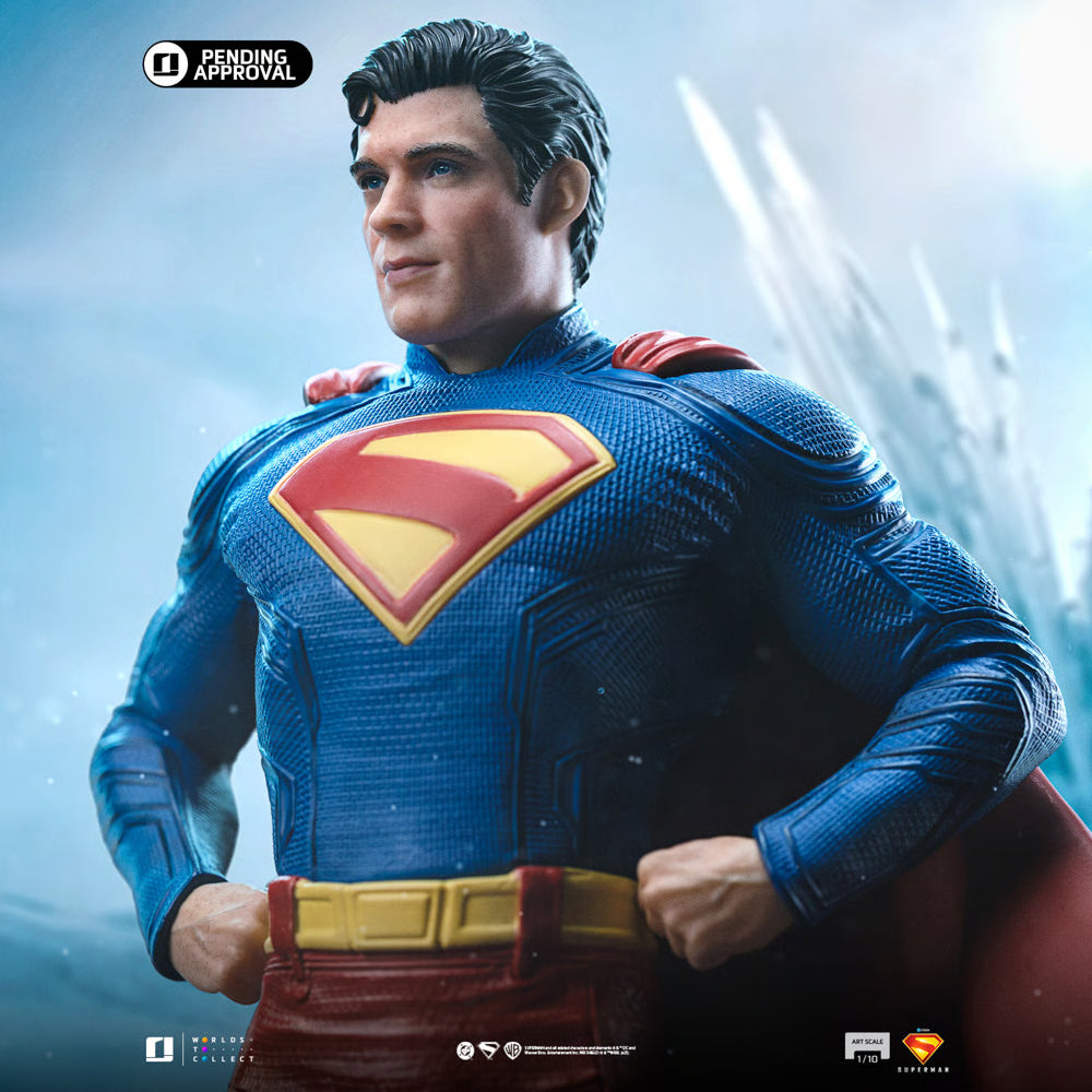 Iron Studios Art Scale 1/10 Superman Legacy - Superman & Krypto