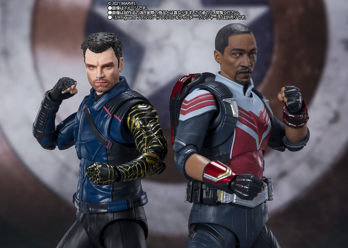 SH Figuarts Marvel The Falcon and the Winter Soldier - Bucky Barnes
