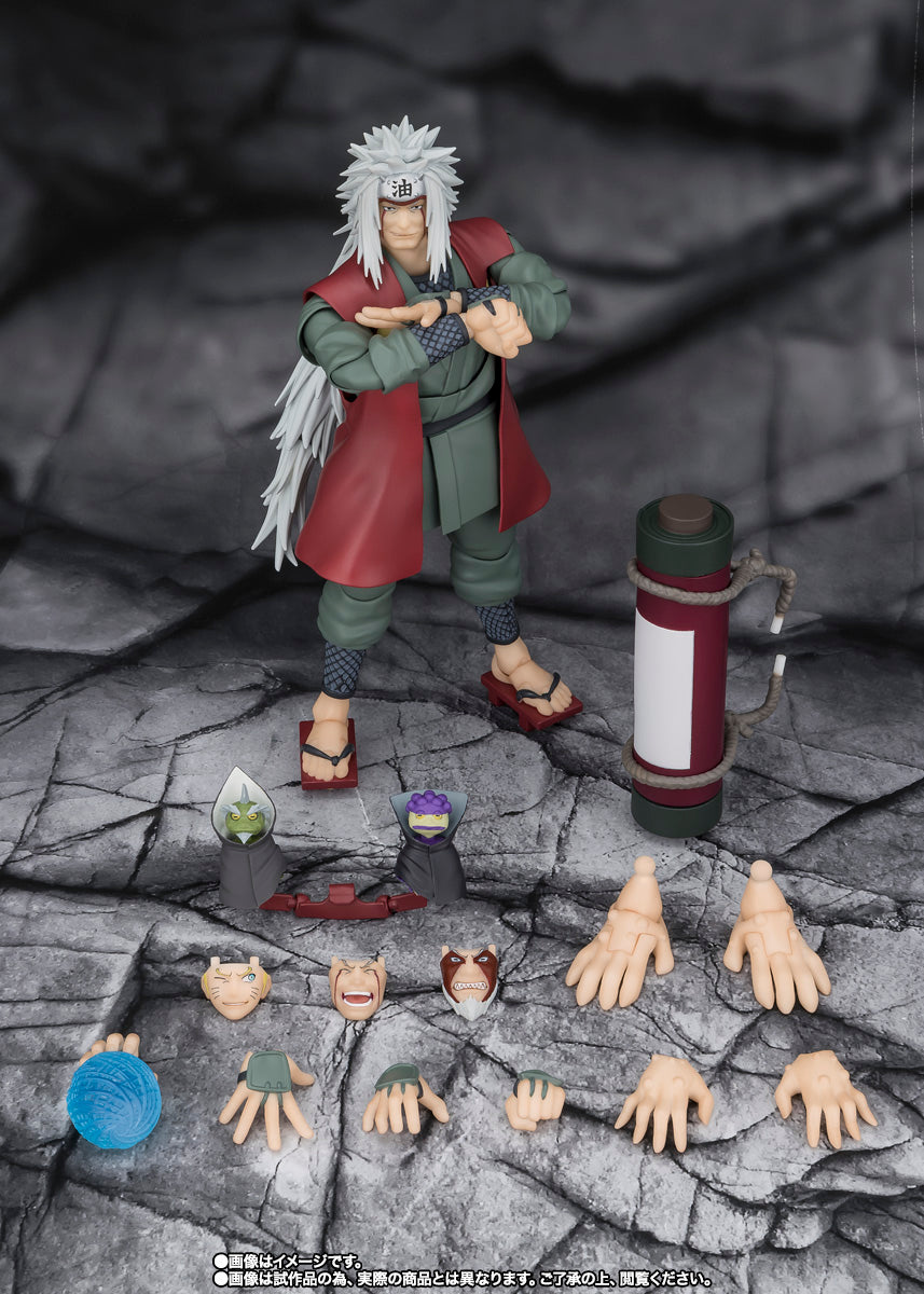 SH Figuarts Naruto Shippuden - Jiraiya (Hidden Leaf Heroic Master Sage)