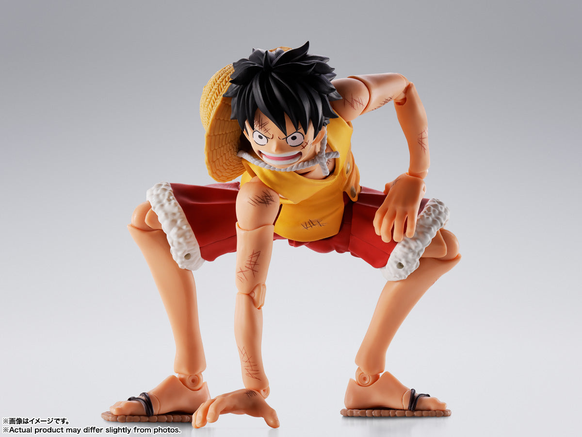 SH Figuarts One Piece - Monkey D Luffy (Summit War of Marineford)