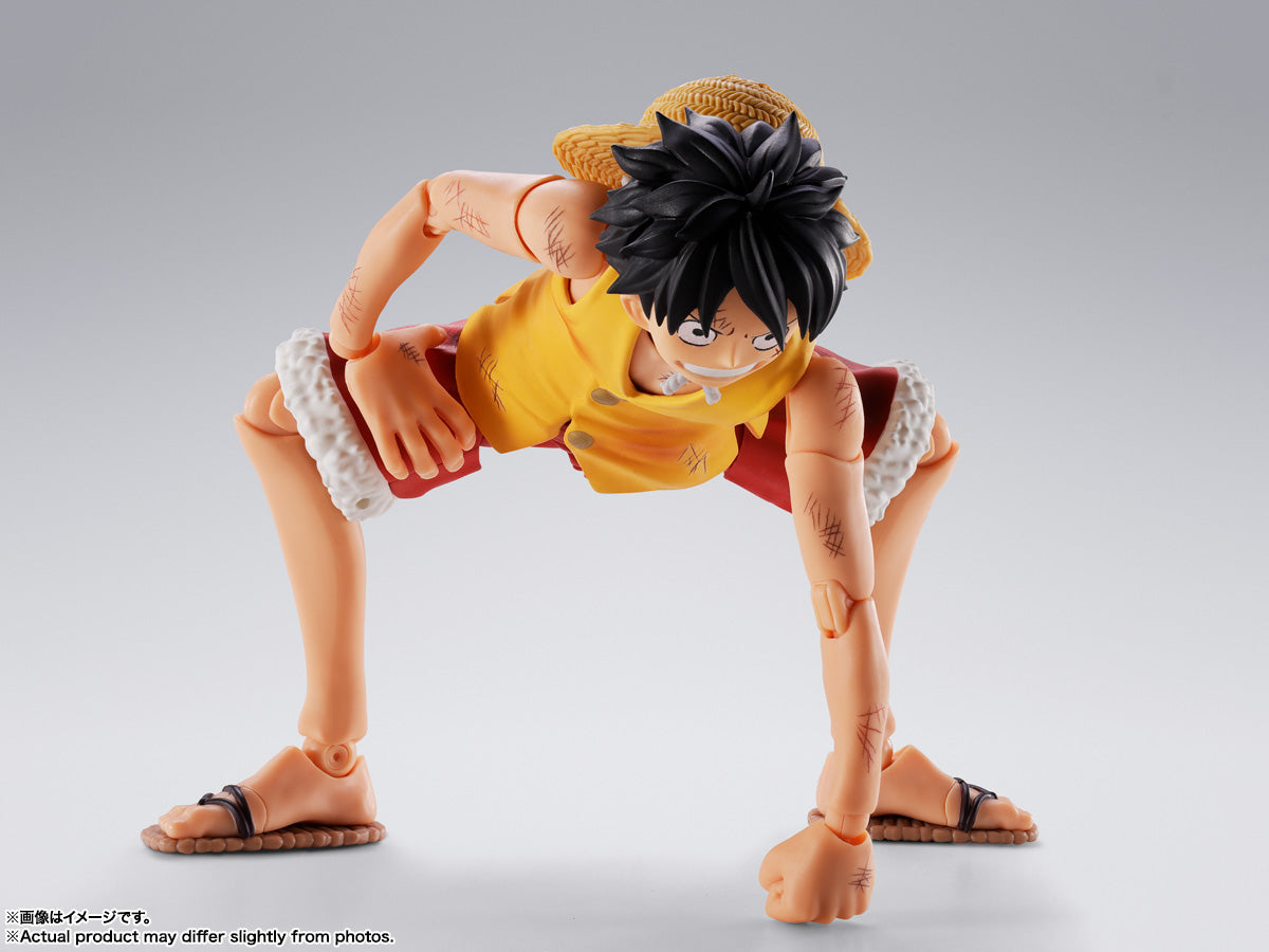 SH Figuarts One Piece - Monkey D Luffy (Summit War of Marineford)