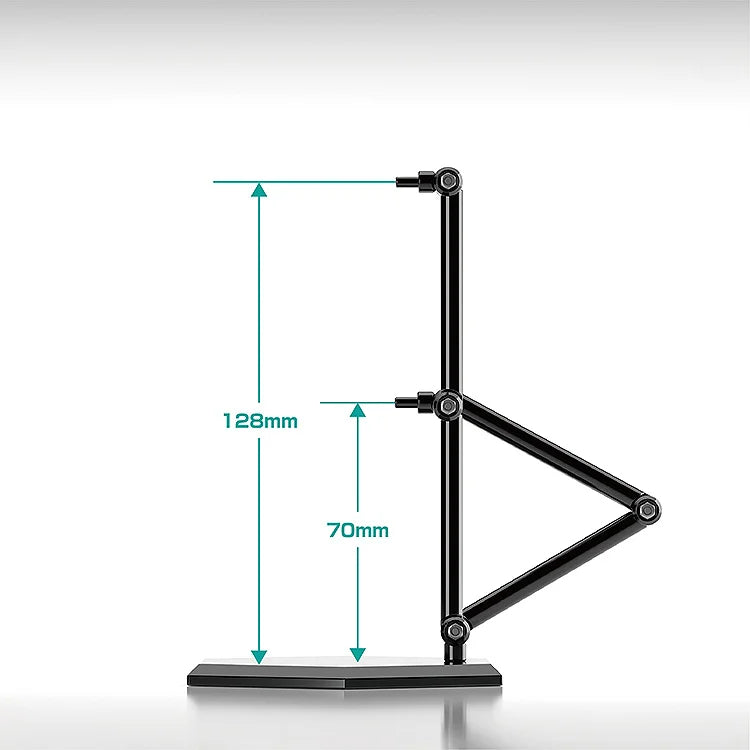 The Simple Stand x3 Black (for Figures & Models)