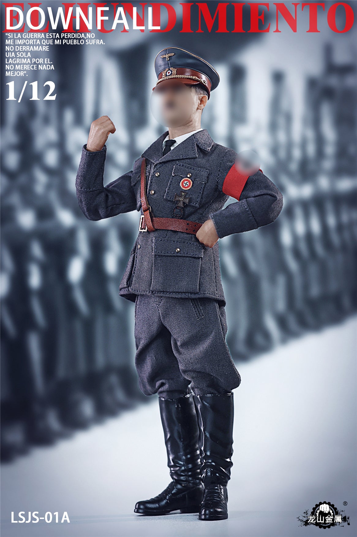 Longshan Metal Heavy Industries 1/12 Mustache Commander (ElHundimiento)