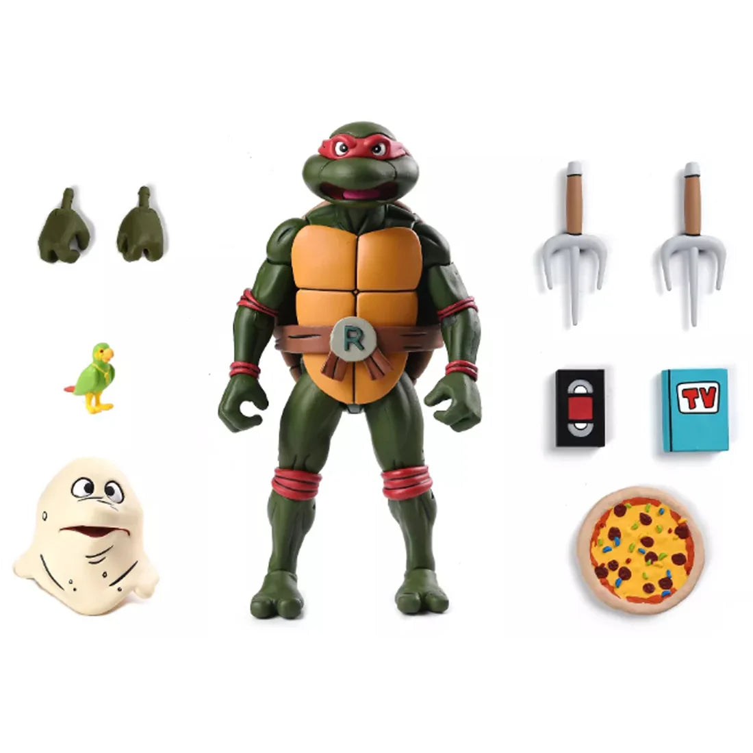 Neca Ultimate Teenage Mutant Ninja Turtles Pizza Club Set of 4 (VHS)