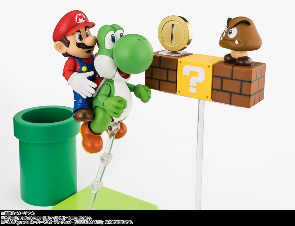 SH Figuarts Super Mario Brothers - Super Mario Playset