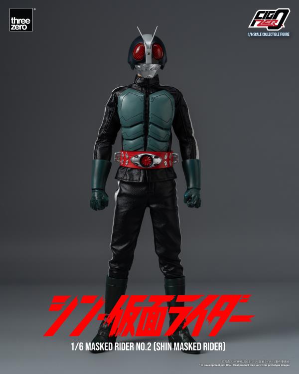 ThreeZero FigZero 1/6 Masked Rider No.2 Shin Masked Rider
