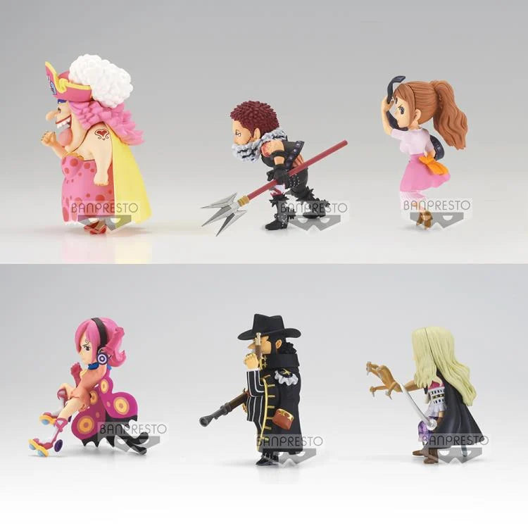 Banpresto World Collectable Figure Palm-Sized Treasure One Piece The Great Pirates 100 Landscapes Volume 9 (Set of 6)