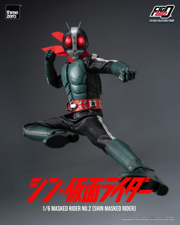 ThreeZero FigZero 1/6 Masked Rider No.2 Shin Masked Rider