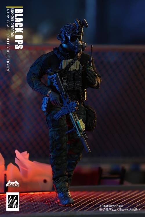 Hasuki 1/12 Salvo Black Ops Unknown Operator