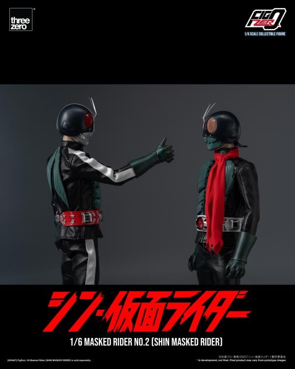 ThreeZero FigZero 1/6 Masked Rider No.2 Shin Masked Rider