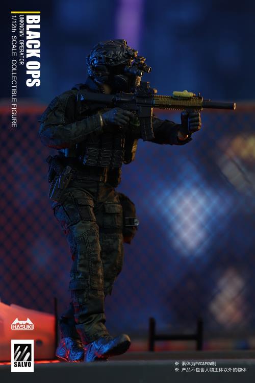 Hasuki 1/12 Salvo Black Ops Unknown Operator