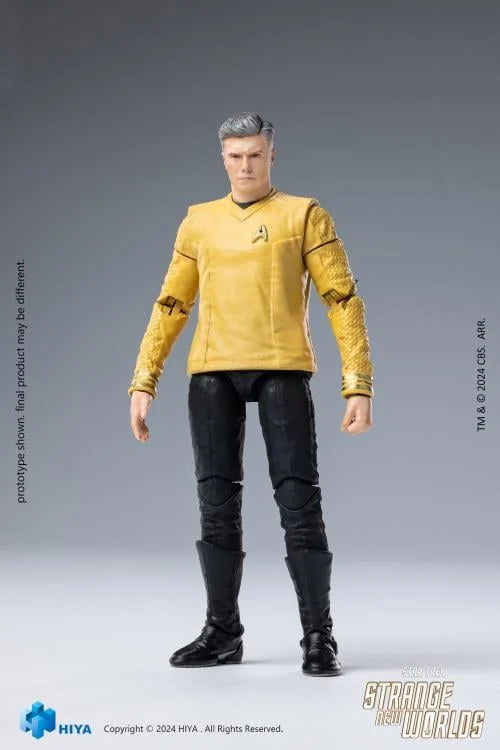 Hiya Toys Exquisite Mini Series 1/18 Star Trek Strange New Worlds - Pike