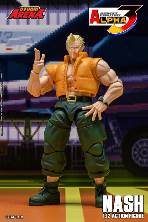 Storm Arena Street Fighter Alpha 3 - Nash [Dented Box]
