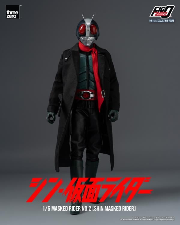 ThreeZero FigZero 1/6 Masked Rider No.2 Shin Masked Rider