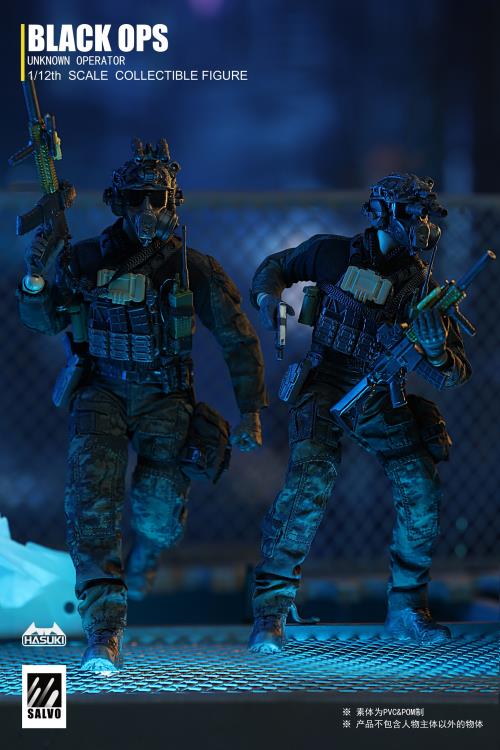 Hasuki 1/12 Salvo Black Ops Unknown Operator