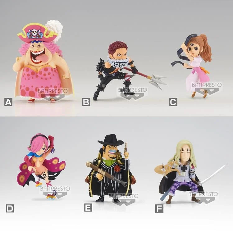 Banpresto World Collectable Figure Palm-Sized Treasure One Piece The Great Pirates 100 Landscapes Volume 9 (Set of 6)
