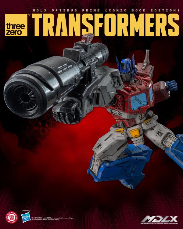 ThreeZero MDLX Transformers Optimus Prime (Comic Book Edition)